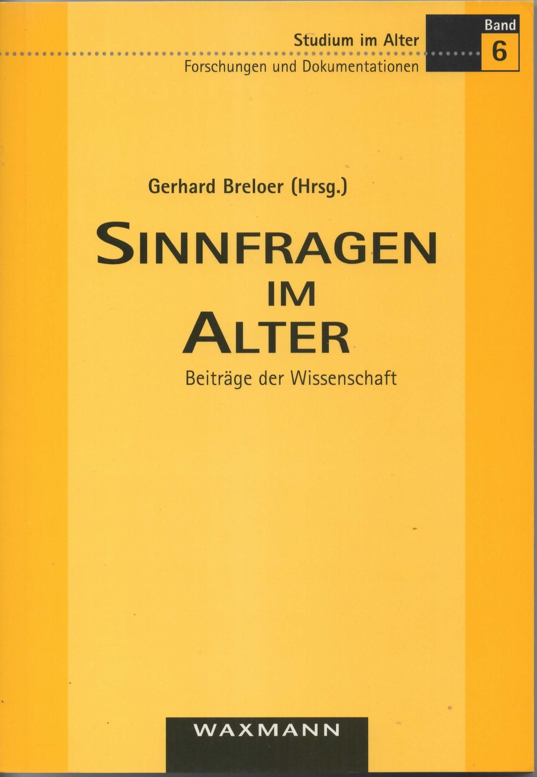 Sinnfragen im Alter: Beiträge der Wissenschaft book