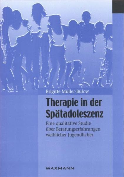 Therapie in der Spätadoleszenz book