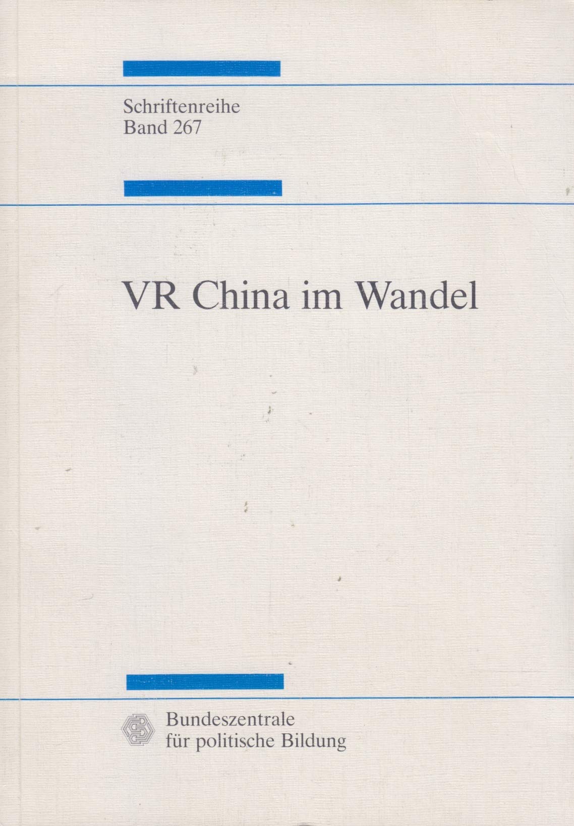 VR China im Wandel, book