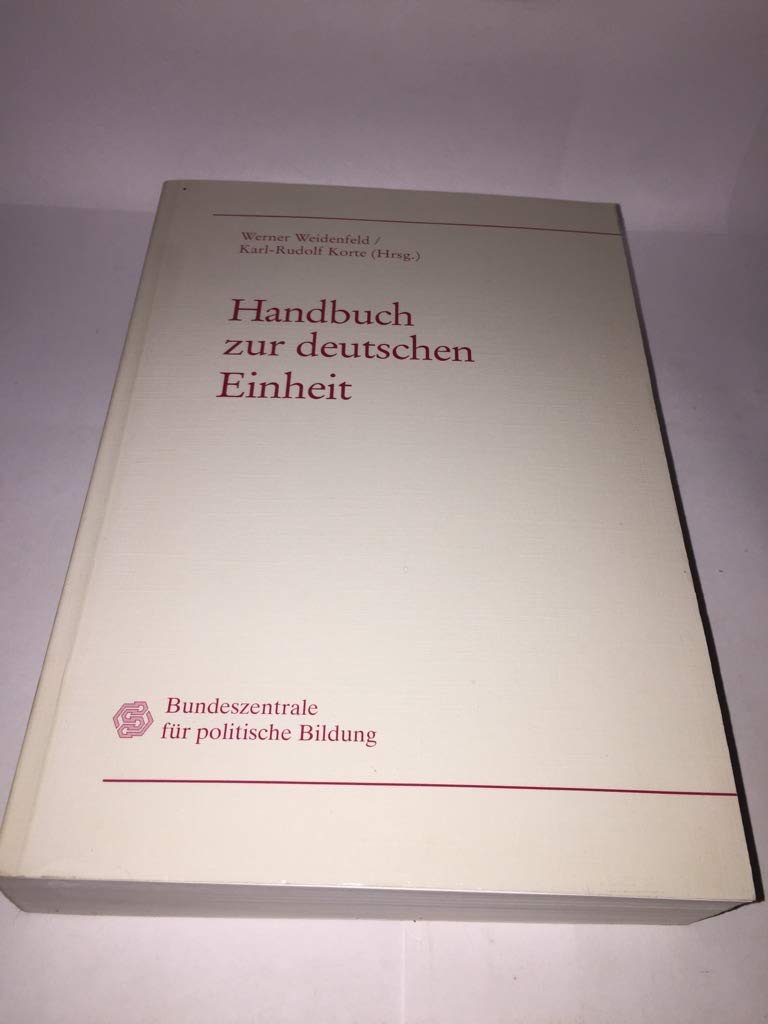 Handbuch zur Deutschen Einheit Reference Books