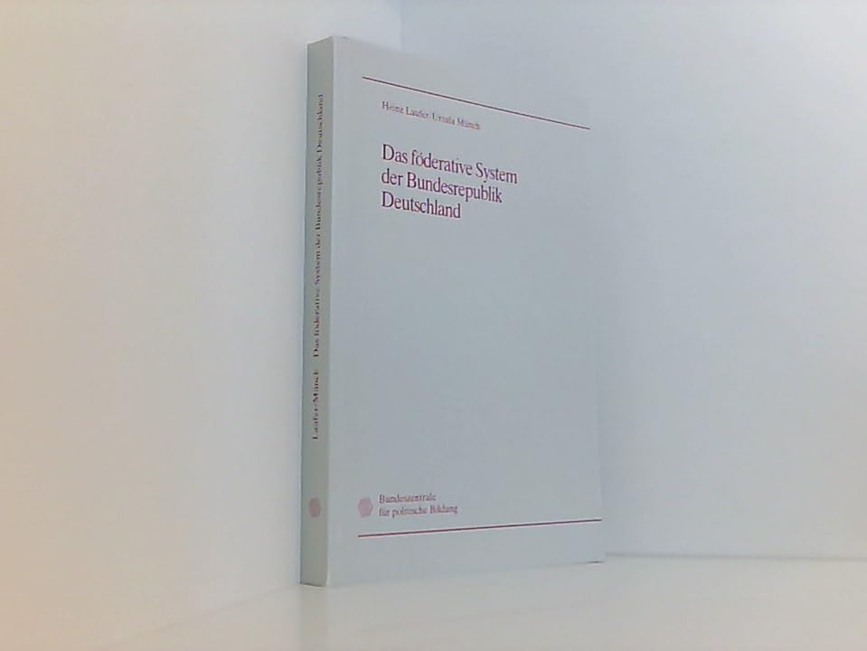 Das föderative System der Bundesrepublik Deutschland. Books