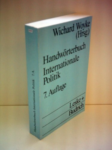 Handwörterbuch Internationale Politik Reference Books