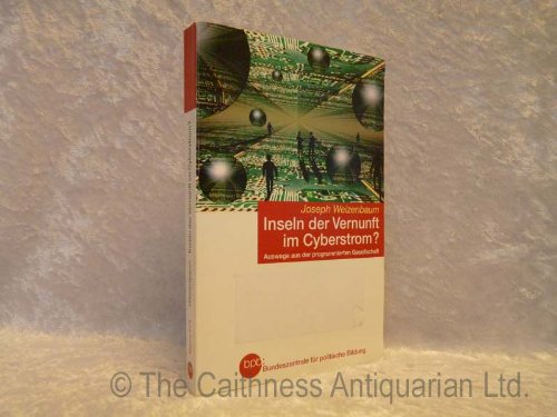 Inseln der Vernunft im Cyberstrom? : Auswege aus der programmierten Gesellschaft. - Weizenbaum, Joseph book