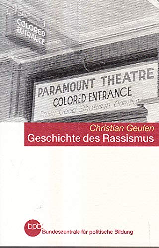 Geschichte des Rassismus Books