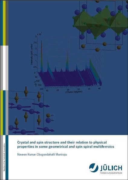 Crystal and spin structure and their relation to physical properties in some geometrical and spin spiral multiferroics Natural Sciences