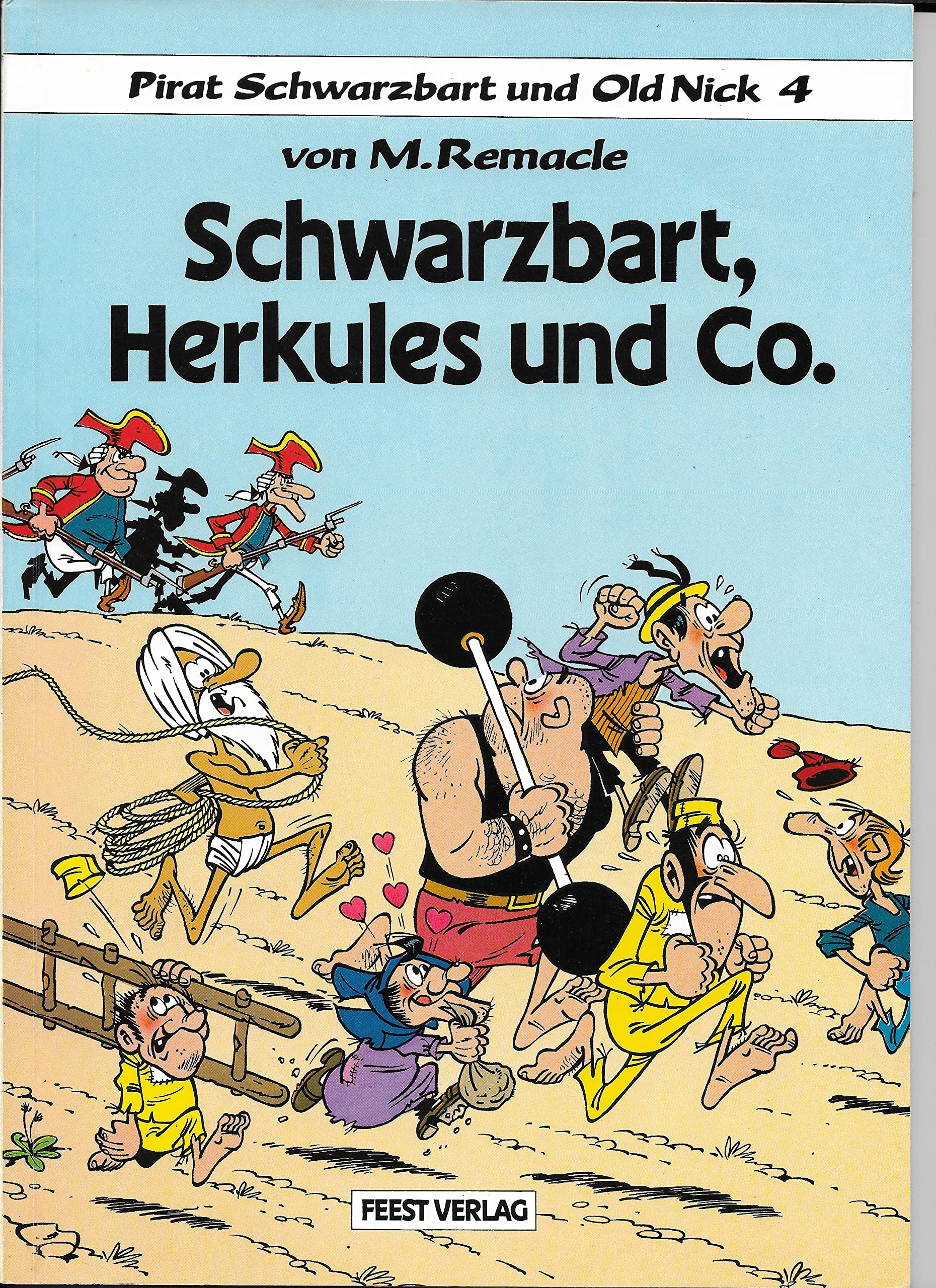 Pirat Schwarzbart und Old Nick IV.Schwartbart, Herkules und Co Books