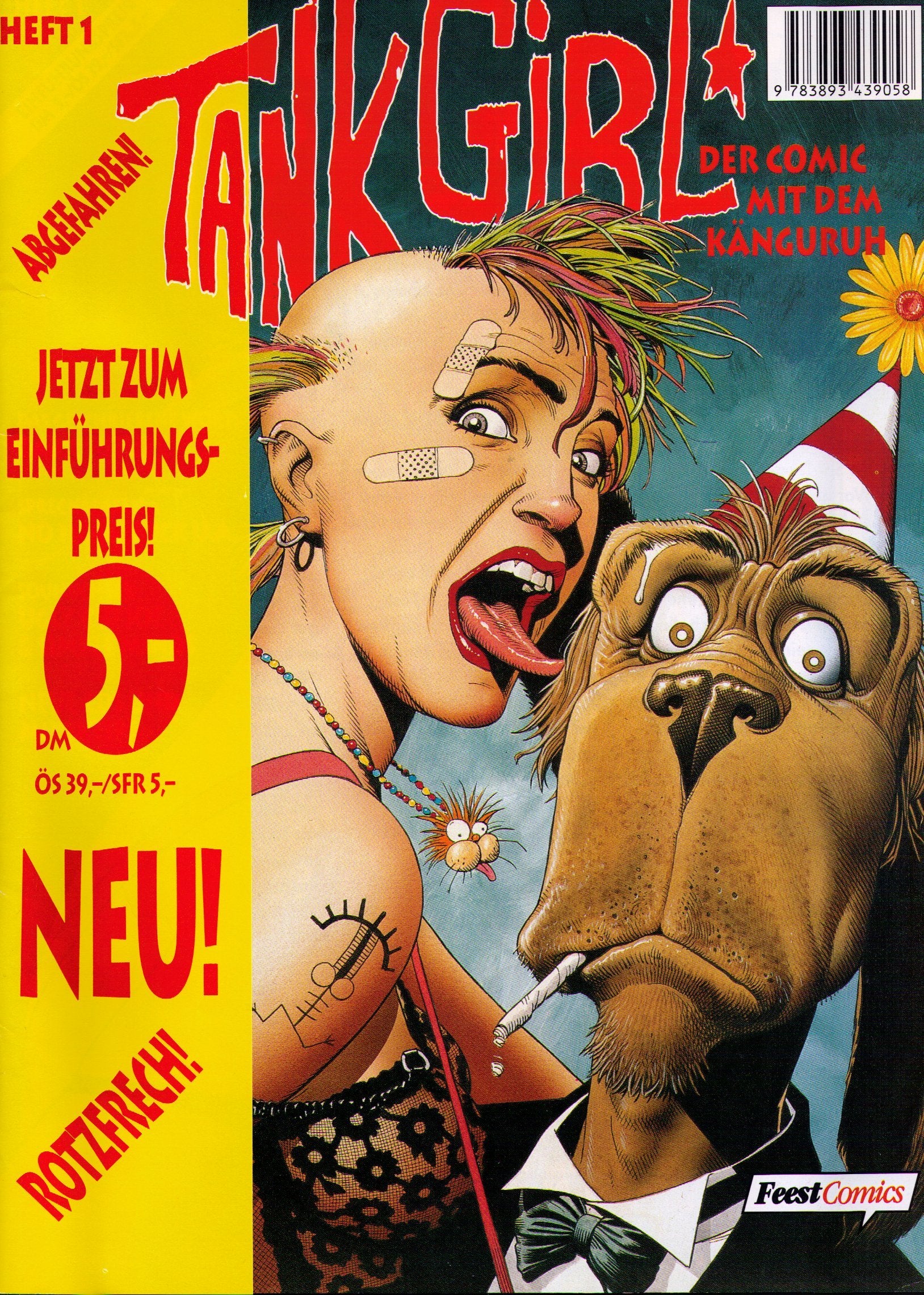 Tank girl: Der Comic mit dem Känguruh, Heft 1 Books