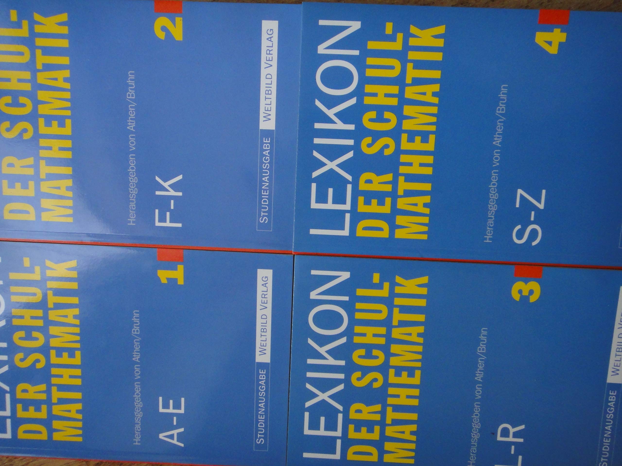 Lexikon der Schulmathematik.Studienausgabe.4 Bände, Books