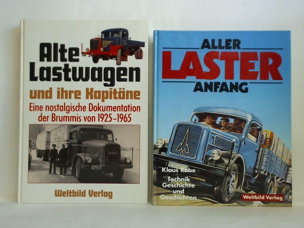Alte Lastwagen und ihre Kapitäne. Eine nostalgische Dokumentation der Brummis von 1925 - 1965 Books