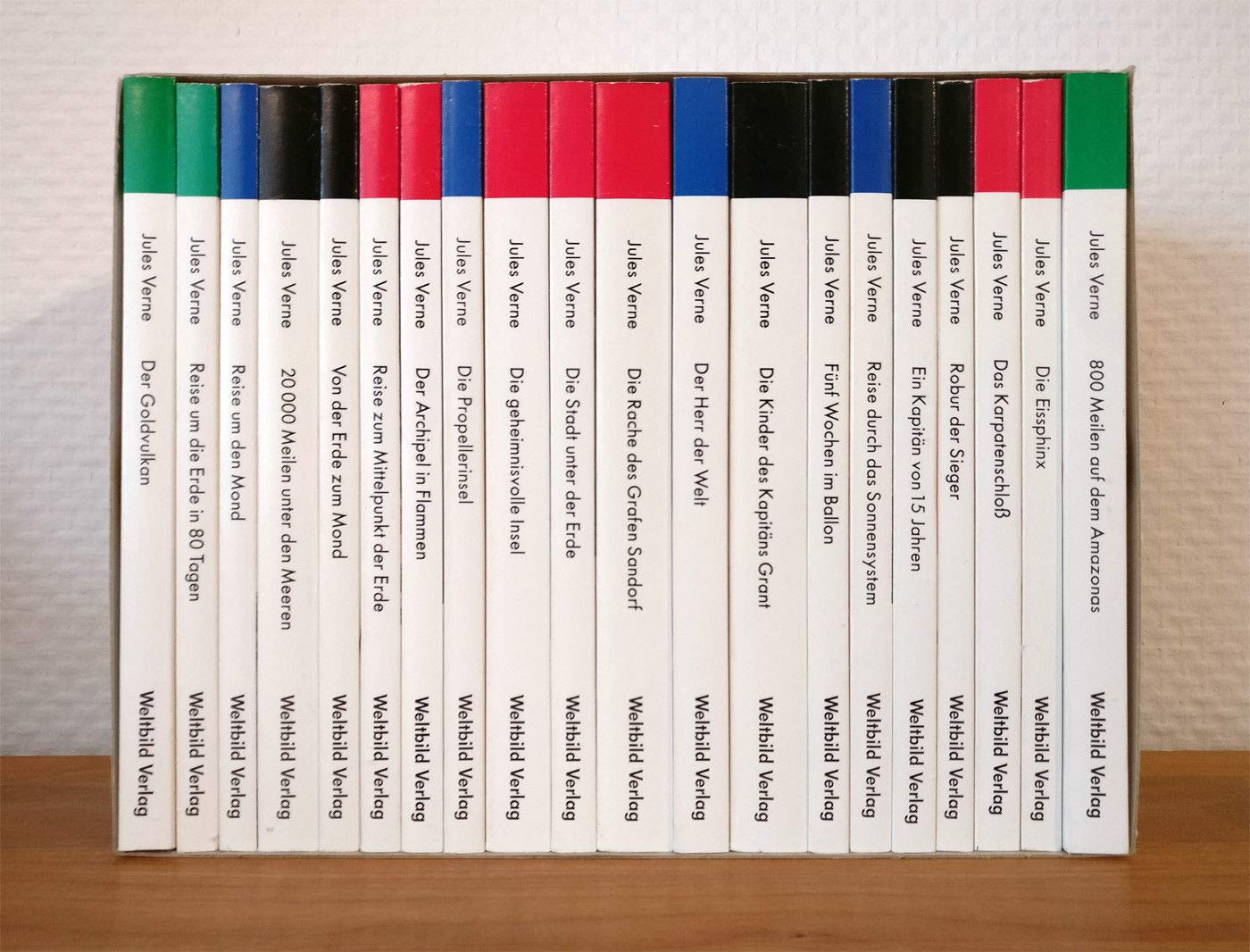 Die grosse Jules Verne Ausgabe in 20 Bänden. 20 Bände phantastischer Abenteuer Books