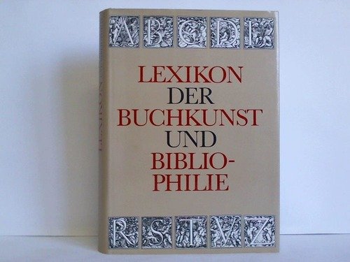 Product Image: Lexikon der Buchkunst und Bibliophilie