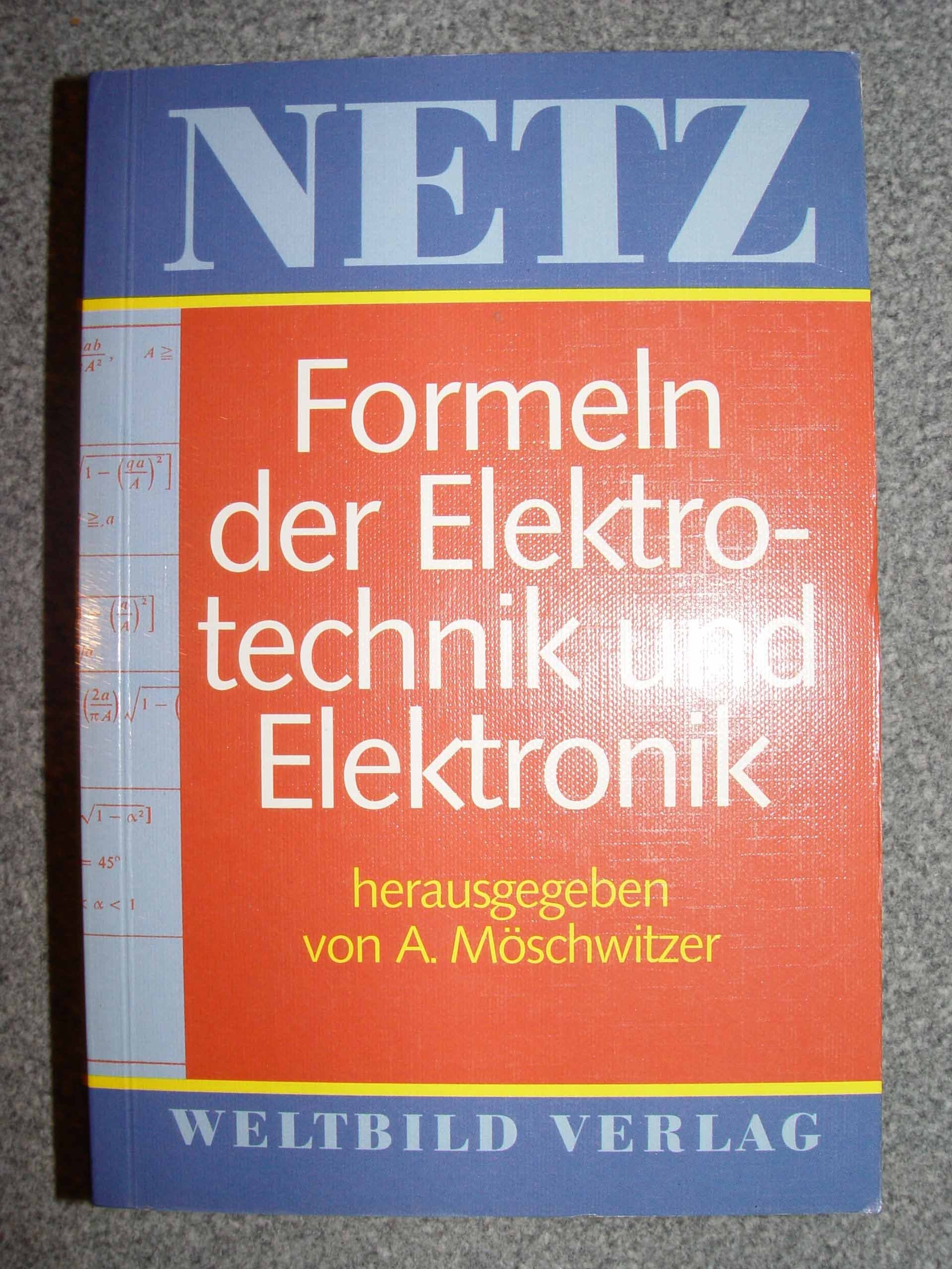 Product Image: Formeln der Elektrotechnik und Elektronik
