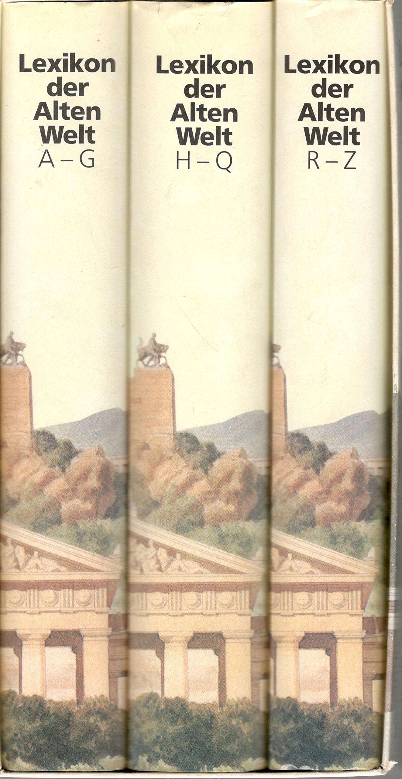 Lexikon der Alten Welt Reference Books