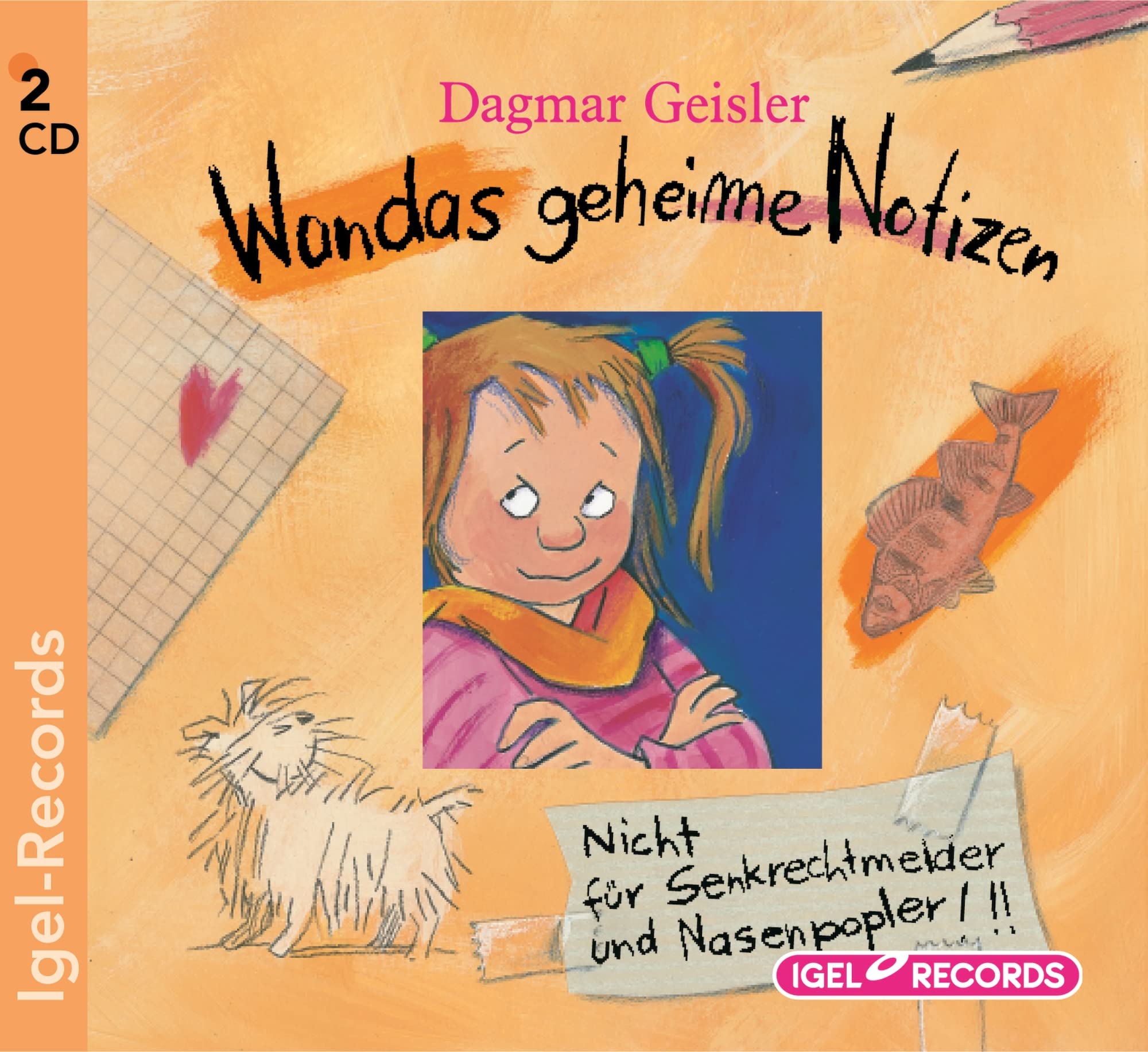 Wandas geheime Notizen (01): Szenische Lesung Novels & Short Stories for children