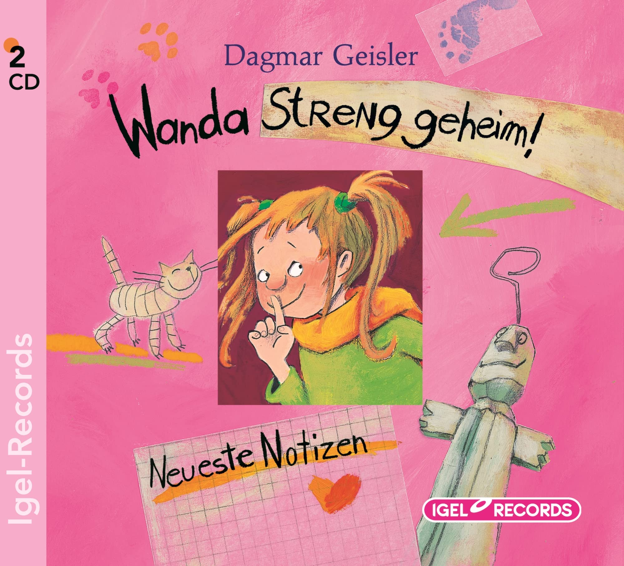 Wanda 2. Streng geheim!: Neueste Notizen Novels & Short Stories