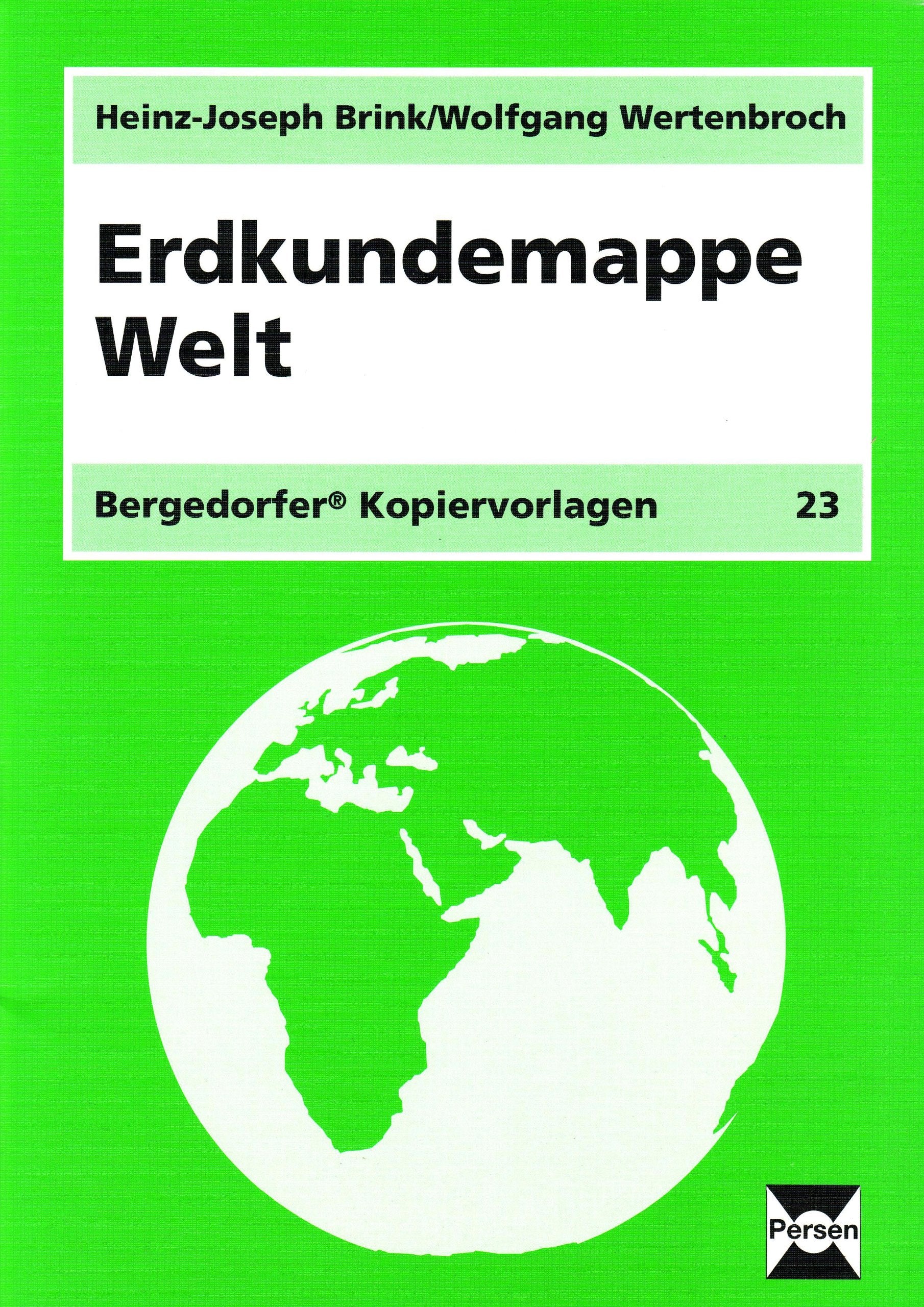 Erdkundemappe, Welt (Bergedorfer Kopiervorlagen) Study Guides