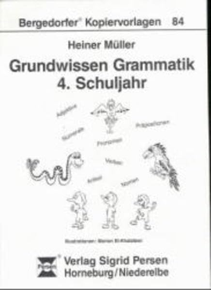 Grundwissen Grammatik: 4. Schuljahr (Bergedorfer Kopiervorlagen) Education & Training