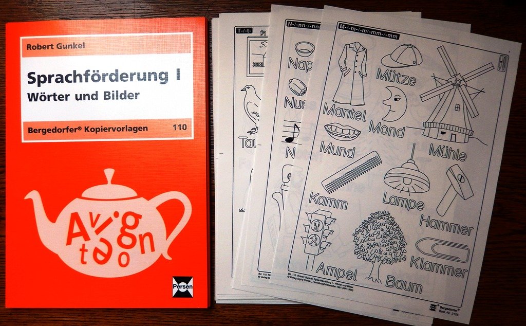 Sprachförderung I: Wörter und Bilder (Bergedorfer Kopiervorlagen) Learning & Reference