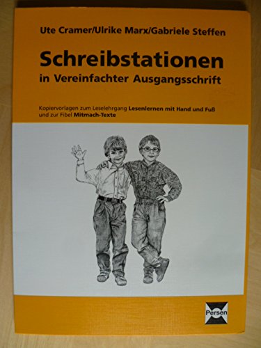 Schreibstationen in Vereinfachter Ausgangsschrift (Bergedorfer Kopiervorlagen) Books