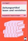 Zeitungsartikel lesen und verstehen: 5.-7. Schuljahr book