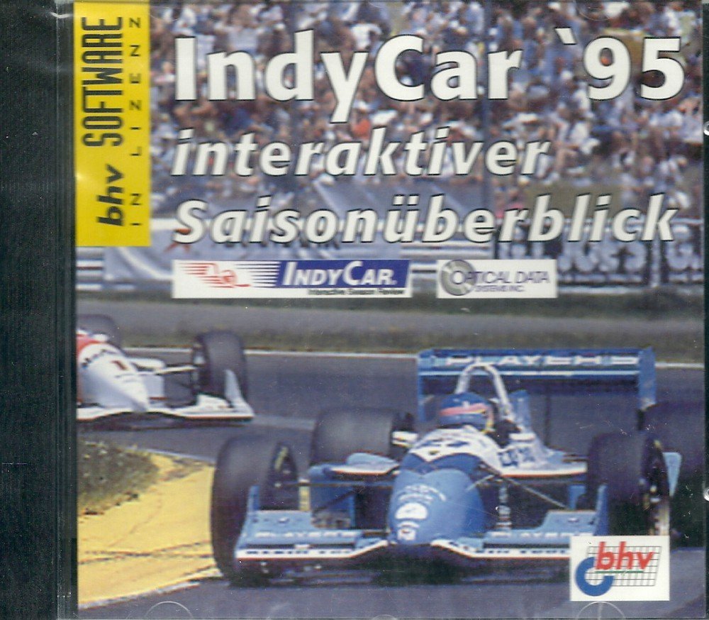 IndyCar '95. CD- ROM für Windows ab 3.1. Interaktiver Saisonüberblick Music