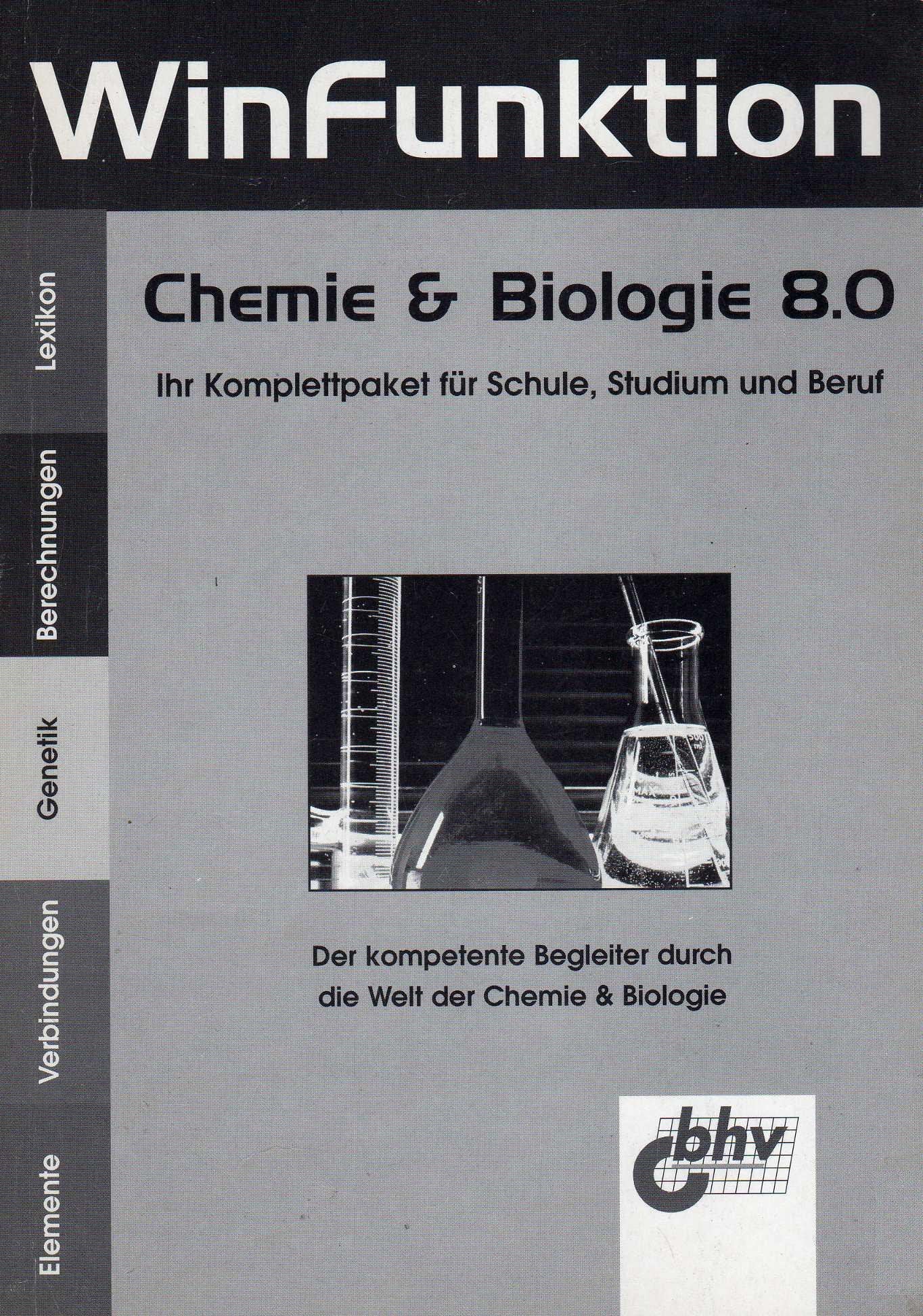 WinFunktion Chemie und Biologie 8.0. CD- ROM für Windows 3.1/95 Natural Sciences