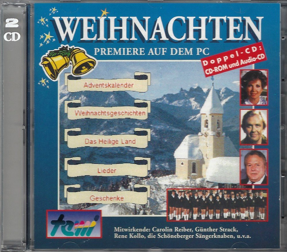 Weihnachten. CD- ROM und Audio- CD Music