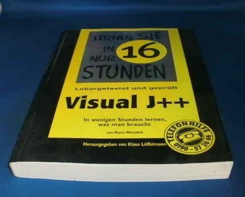 Lernen Sie in nur 16 Stunden Visual J++ Books