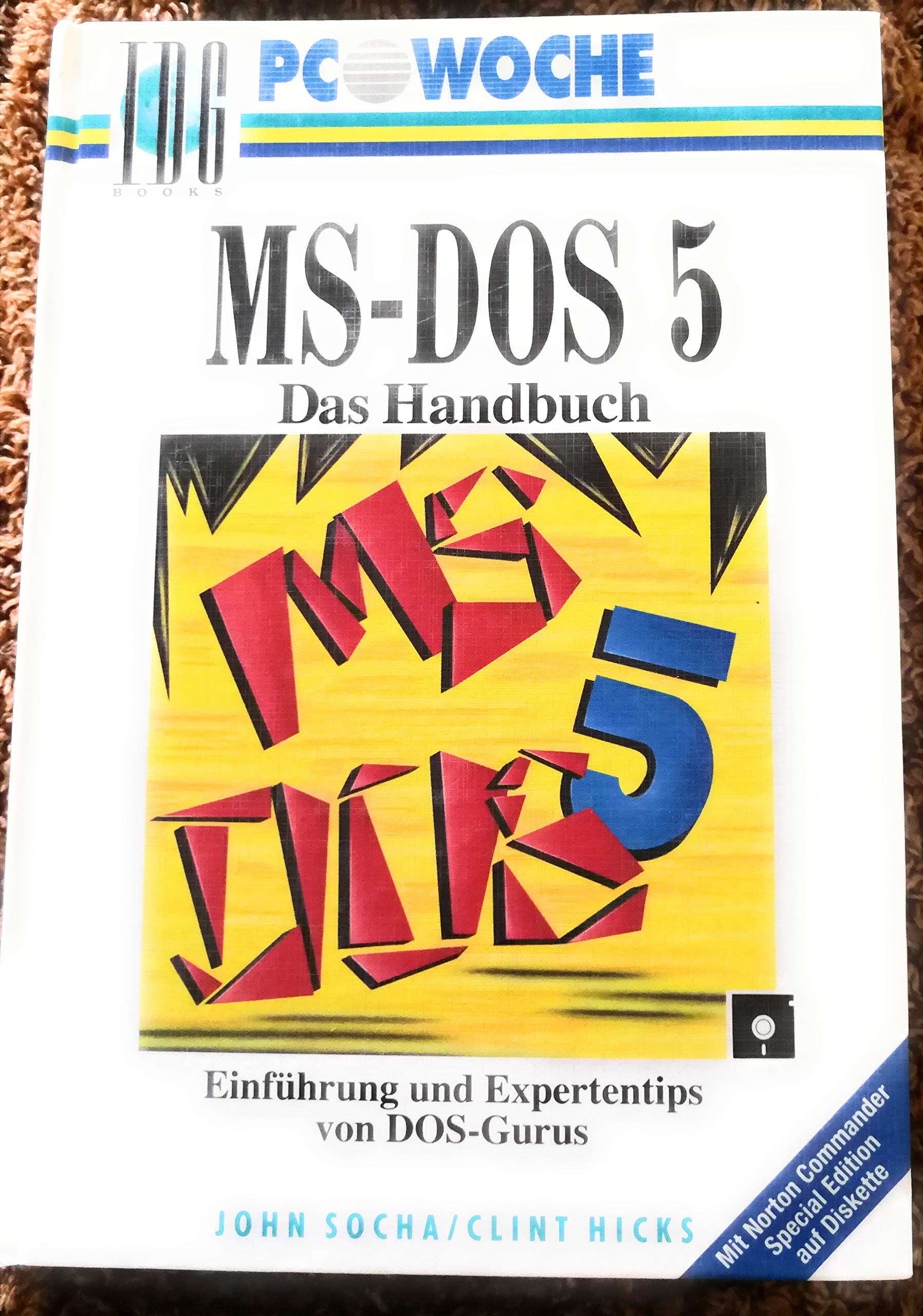 Product Image: MS-DOS 5.0 - Das Handbuch. Einführung und Expertentips von DOS-Gurus