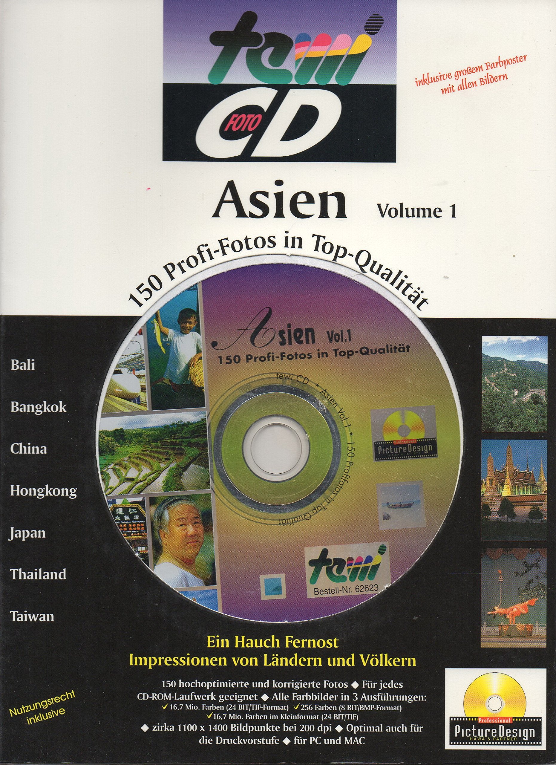 Asien. Volume 1. 150 Profi-Fotos in Top-Qualität Books