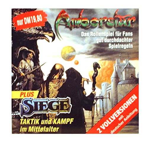 Amberstar; Siege, 1 CD-ROM: 2 Vollversionen m. dtsch. Anleitung. Für MS-DOS ab 5.0 PC