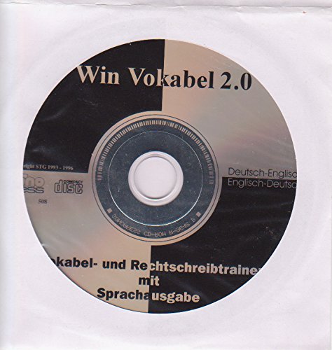 Win Vokabel 2.0 Deutsch - Englisch / Englisch - Deutsch. CD- ROM. Der sprechende Vokabel- und Rechtschreibtrainer Education & Training