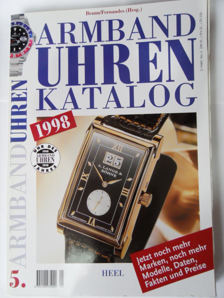 Product Image: Armbanduhren-Katalog 1998