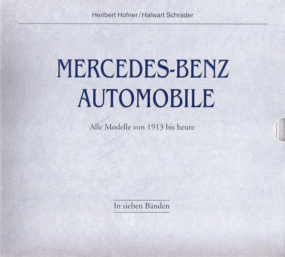 Mercedes- Benz Automobile. Sonderausgabe. Alle Modelle von 1913 bis heute. (7 Bd.) Film, Art & Culture