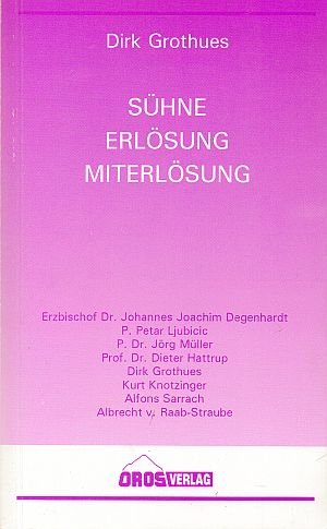 Sühne - Erlösung - Miterlösung Books