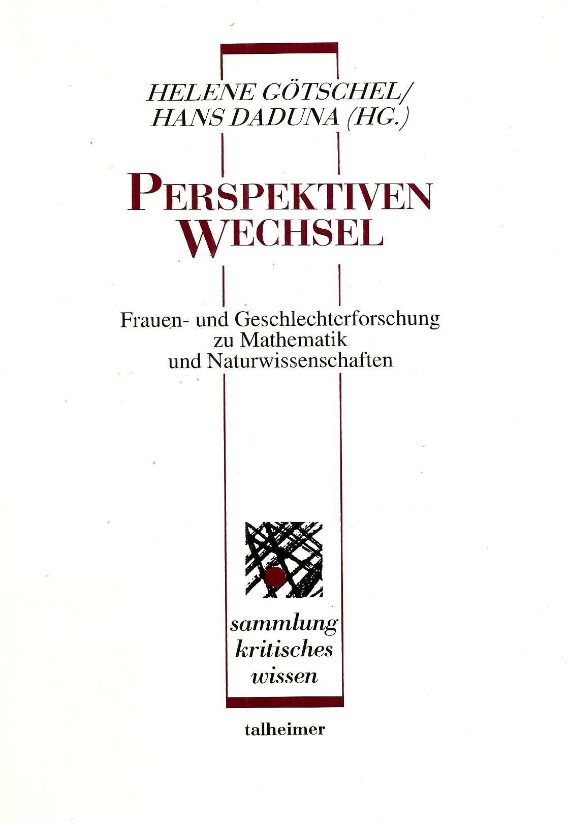 PerpektivenWechsel. Frauen- und Geschlechterforschung zu Mathematik und Naturwissentschaften Law