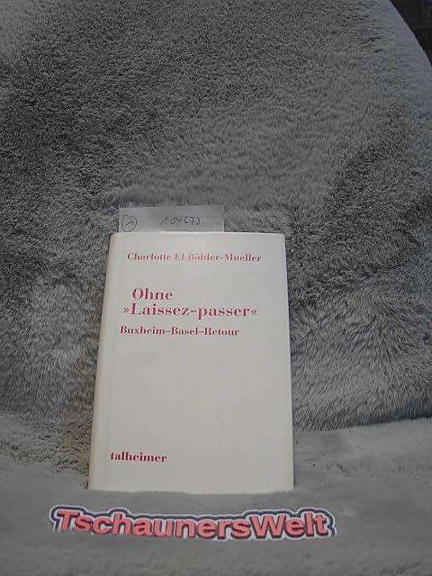 Ohne Laissez-Passer: Buxheim - Basel - Retour (Reihe politische Erfahrung) German history