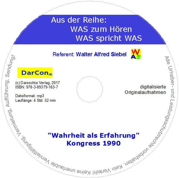 Wahrheit als Erfahrung: Kongress 1990 Medicine