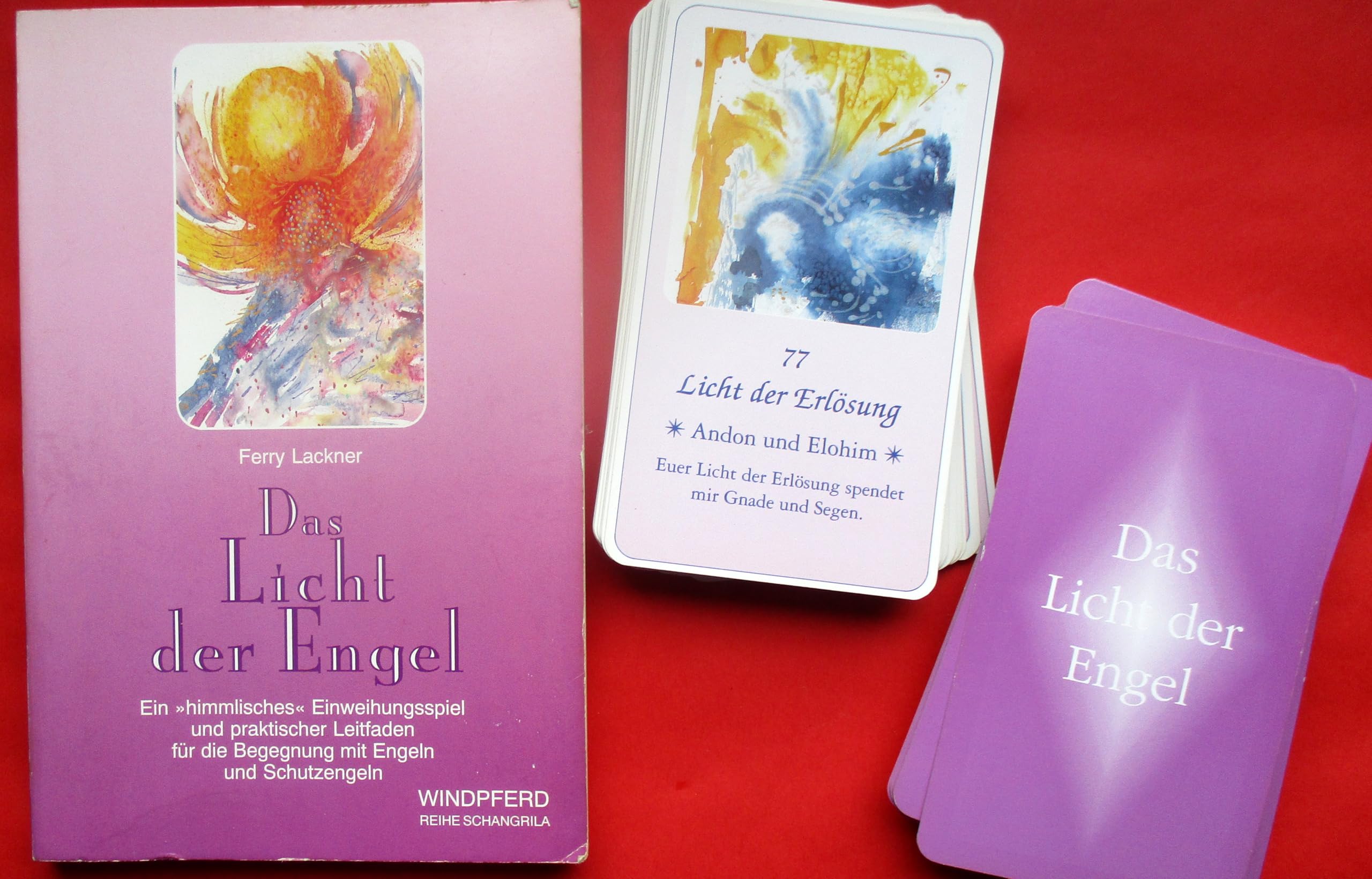 Das Licht der Engel, Buch u. 78 Ktn. Religion & Esotericism