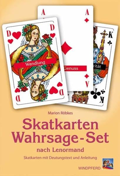 Das Skatkarten-Wahrsage-Set nach Lenormand Religion & Esotericism