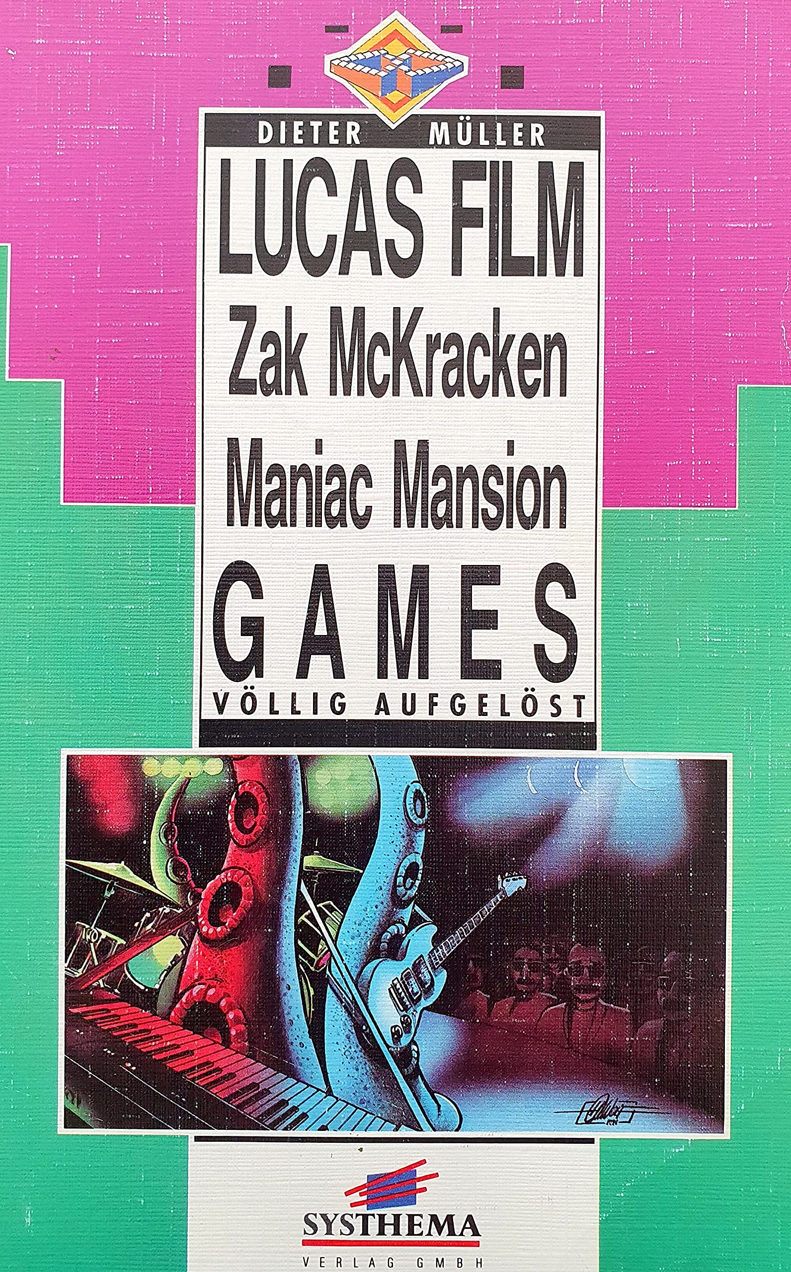 Lucas Film Games völlig aufgelöst. Spiele, Lösung: Zak McKracken, Maniac Mansion Books
