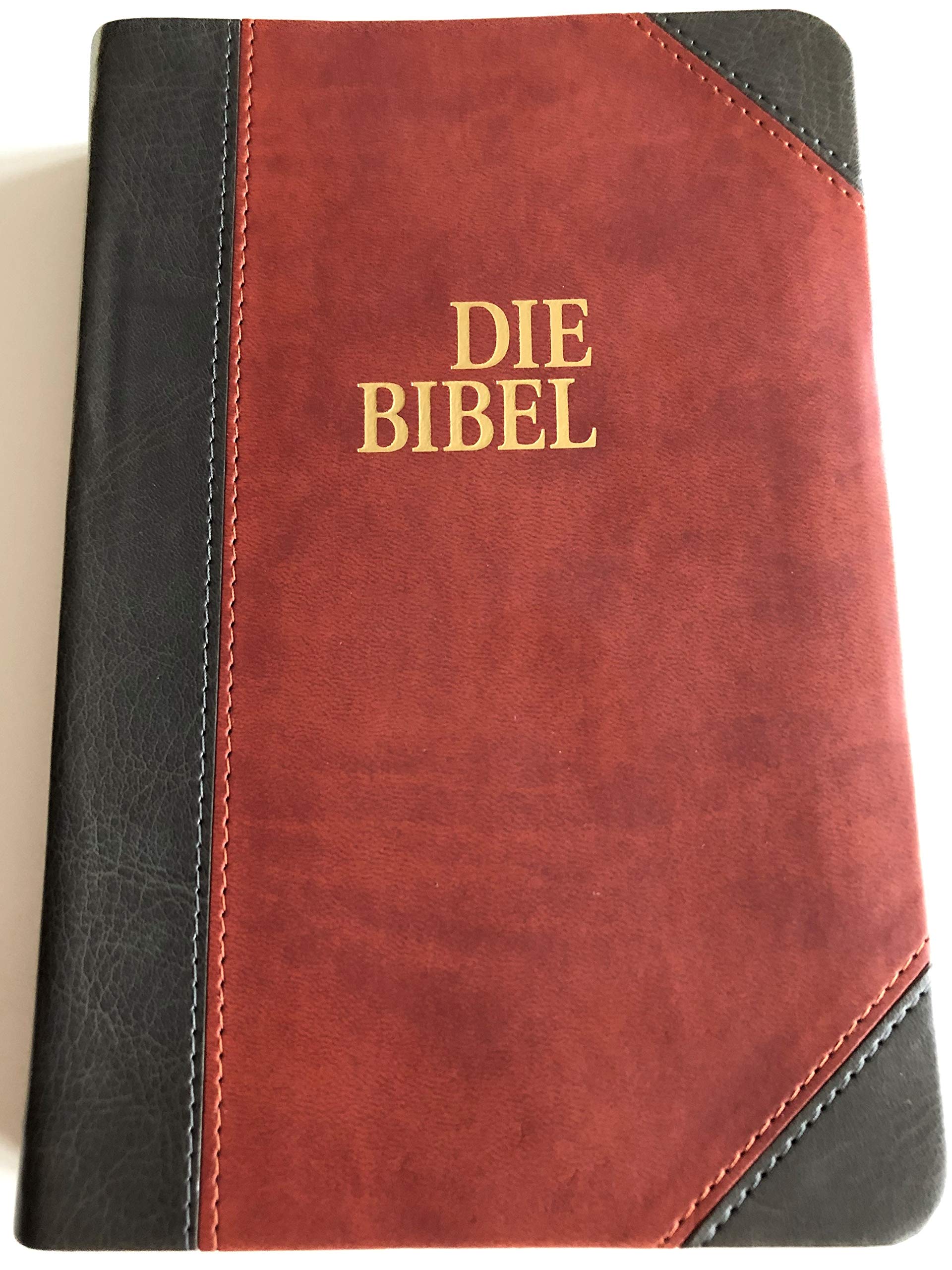 Schlachter 2000 Bibel - Taschenausgabe (Softcover, grau/braun, Goldschnitt) Second hand books on Religion & Esotericism