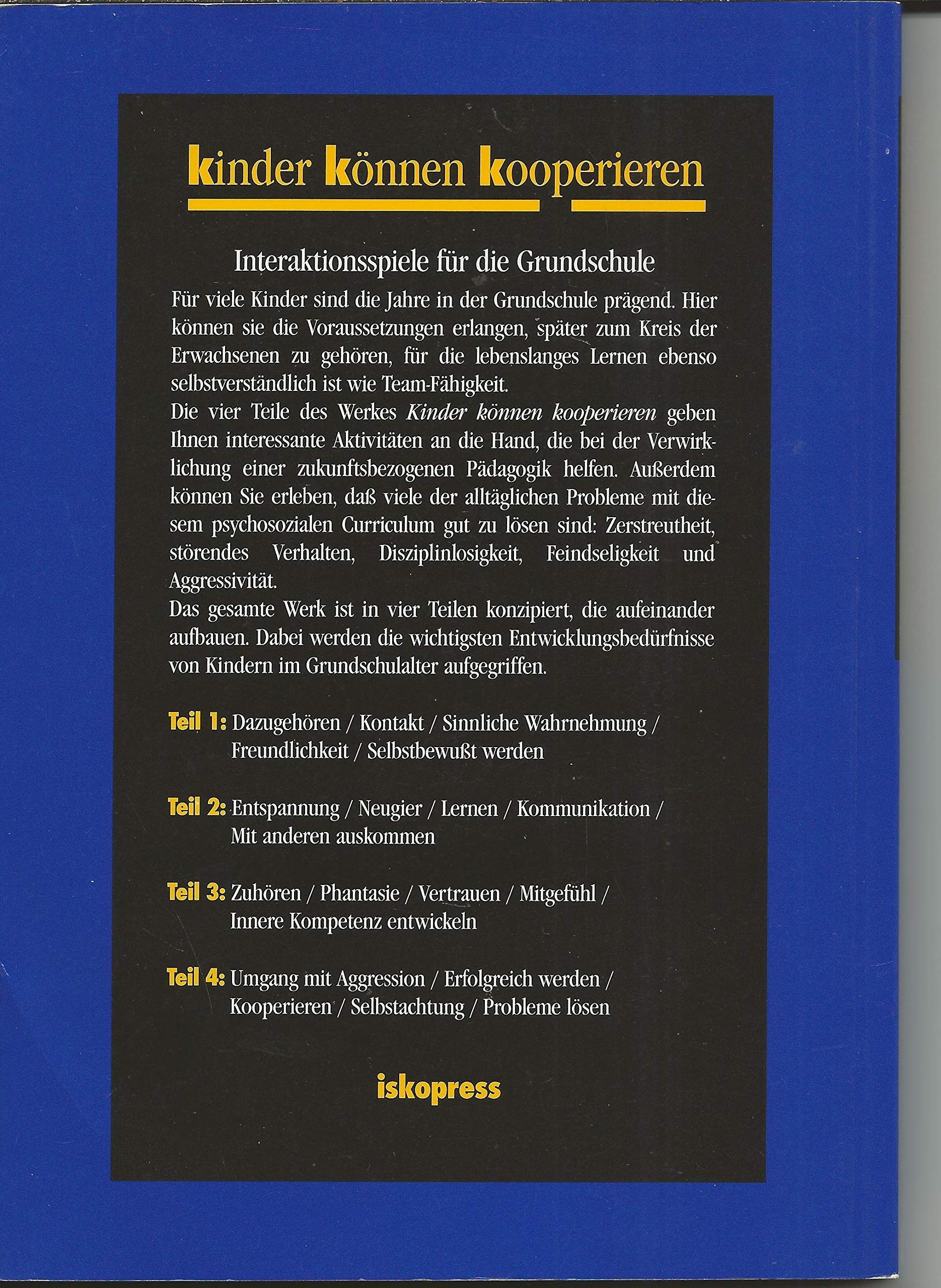 Kinder können kooperieren IV Education & Training