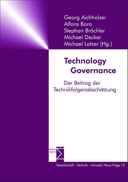 Technology Governance: Der Beitrag der Technikfolgenabschätzung Law Books