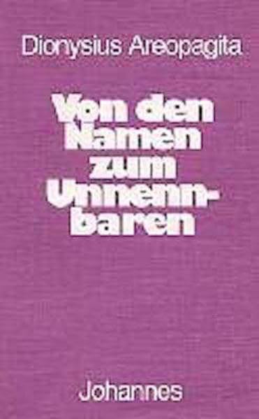 Von den Namen zum Unnennbaren Second hand books on Religion & Esotericism