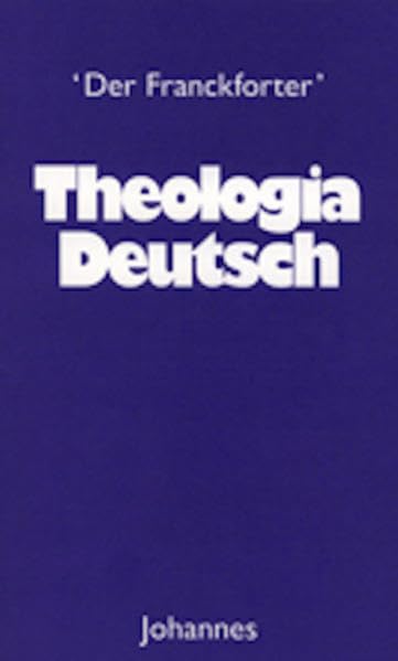 Theologia Deutsch Second hand books on Religion & Esotericism