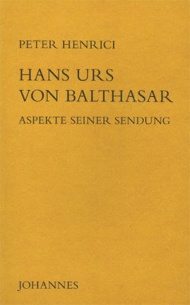 Hans Urs von Balthasar - Aspekte seiner Sendung Memories
