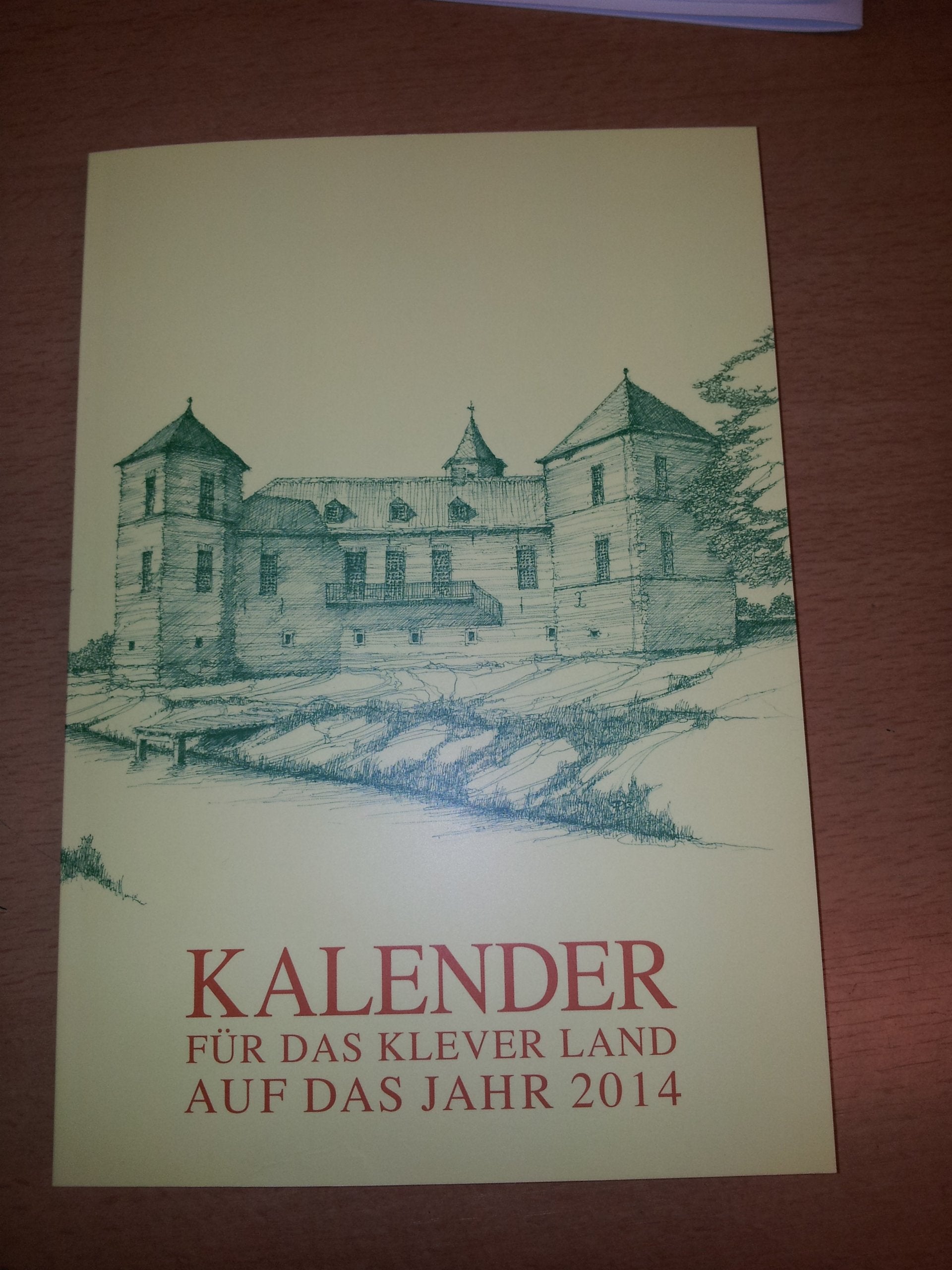 Kalender für das Kleverland auf das Jahr 2014 Contemporary literature