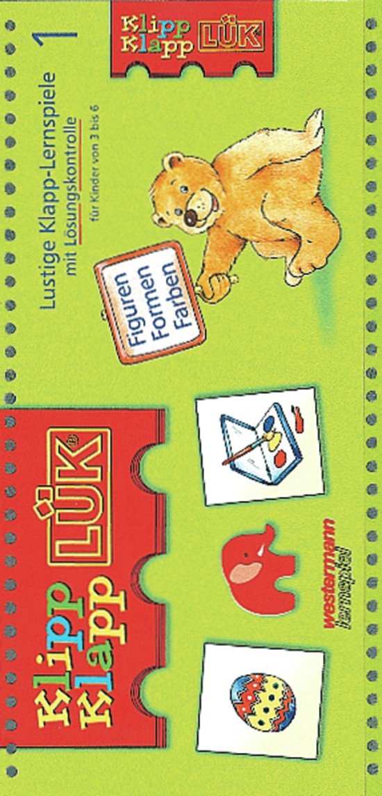 LÜK. Klipp-Klapp 1. Figuren, Formen, Farben book