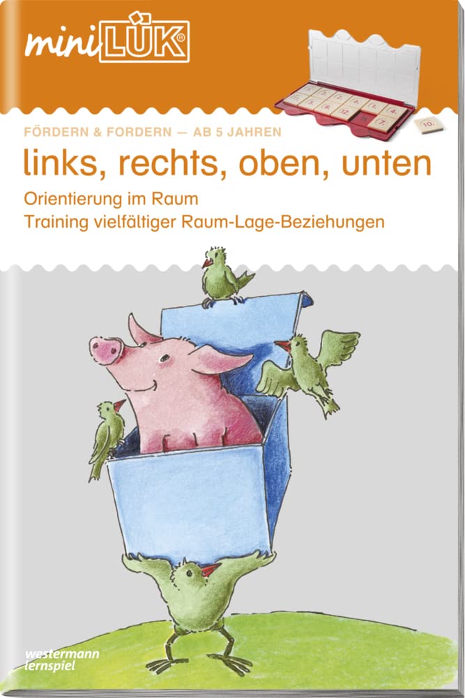 miniLÜK. Vorschule/1./2. Klasse - Fördern & Fordern links, rechts, oben, unten Study Guides
